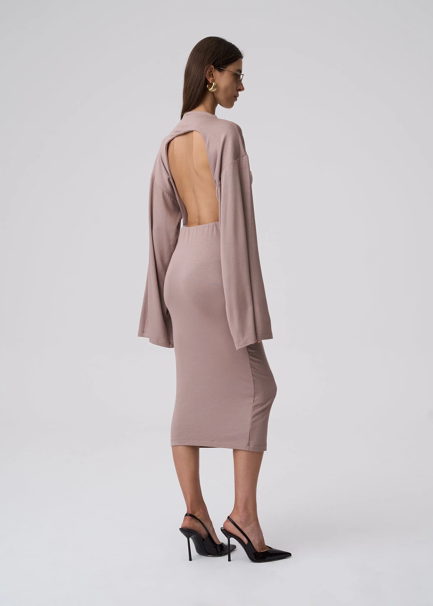 SUKIENKA AURI BACKLESS MOKKA - Image 4