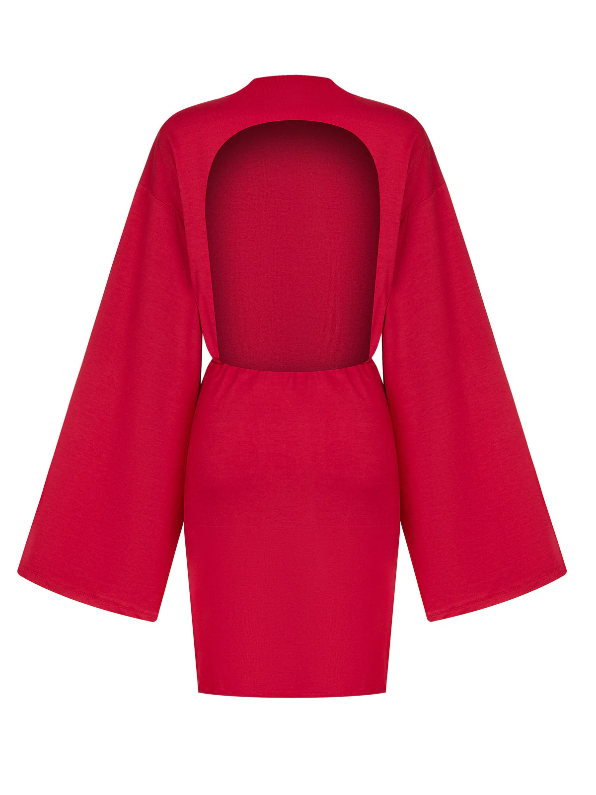 SUKIENKA AURI BACKLESS SHORT RED - Image 3