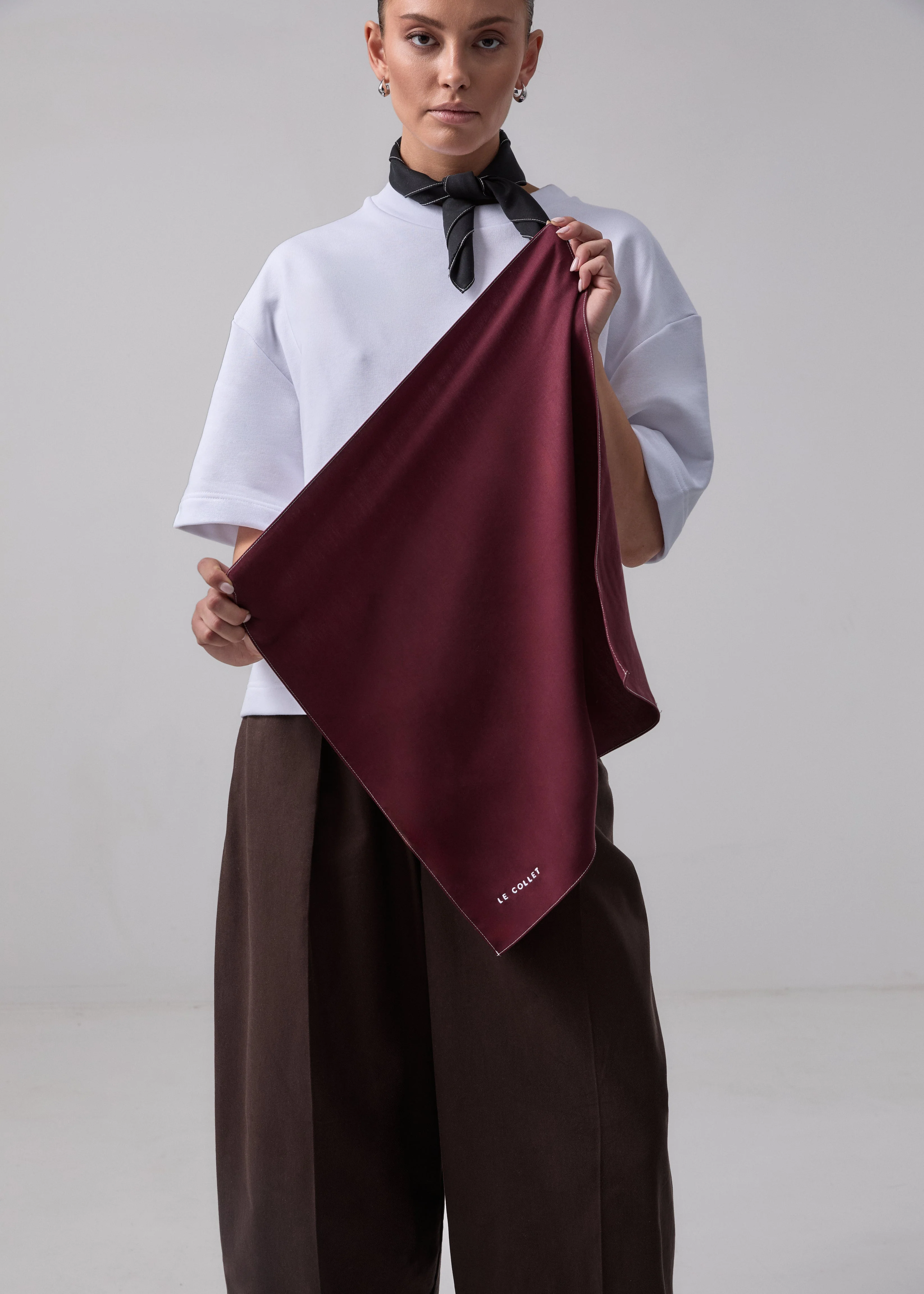 CHUSTA ARREA AUBERGINE - Image 2