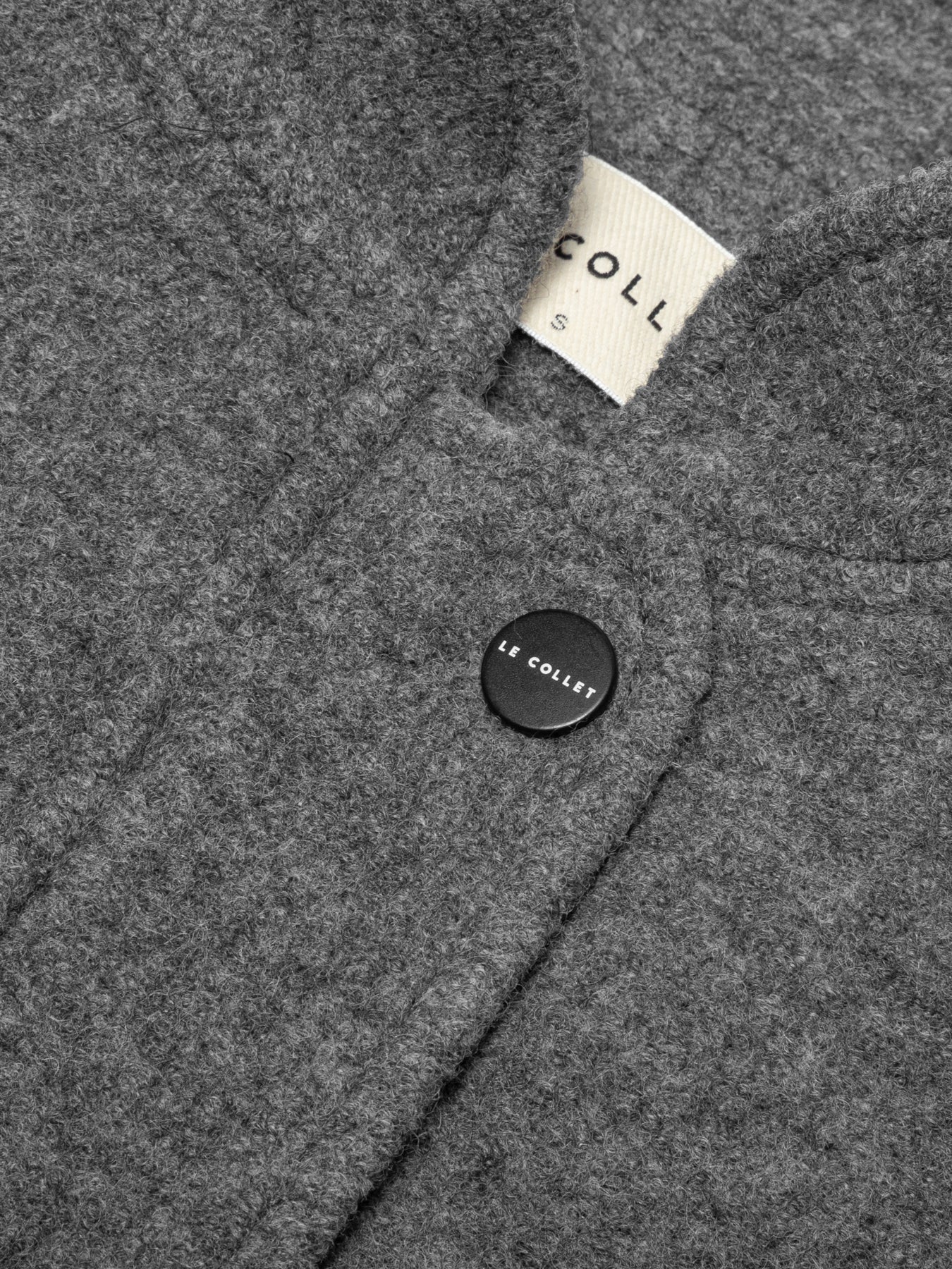 KURTKA DARCY WOOL GREY - Image 5
