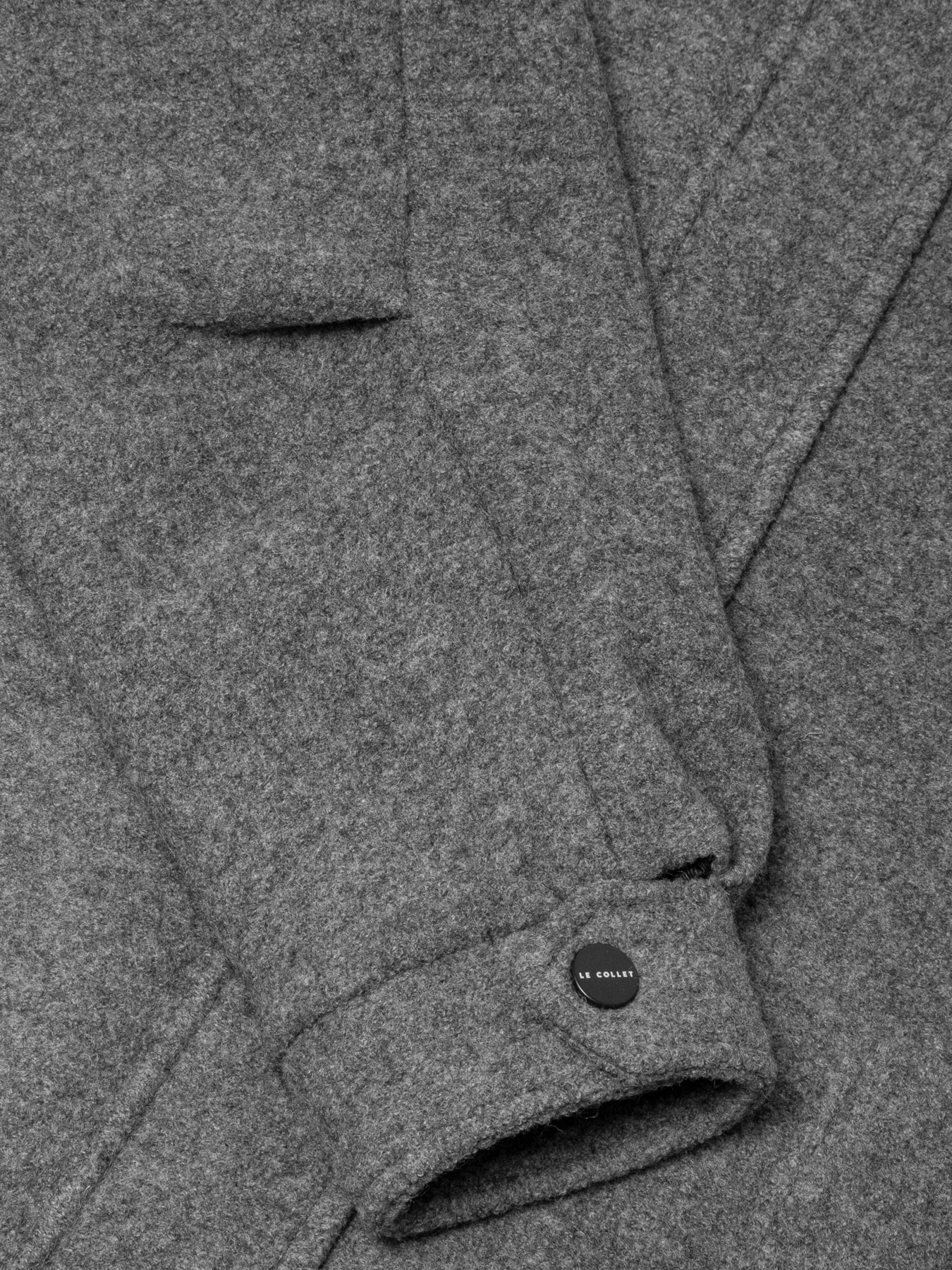 KURTKA DARCY WOOL GREY - Image 6