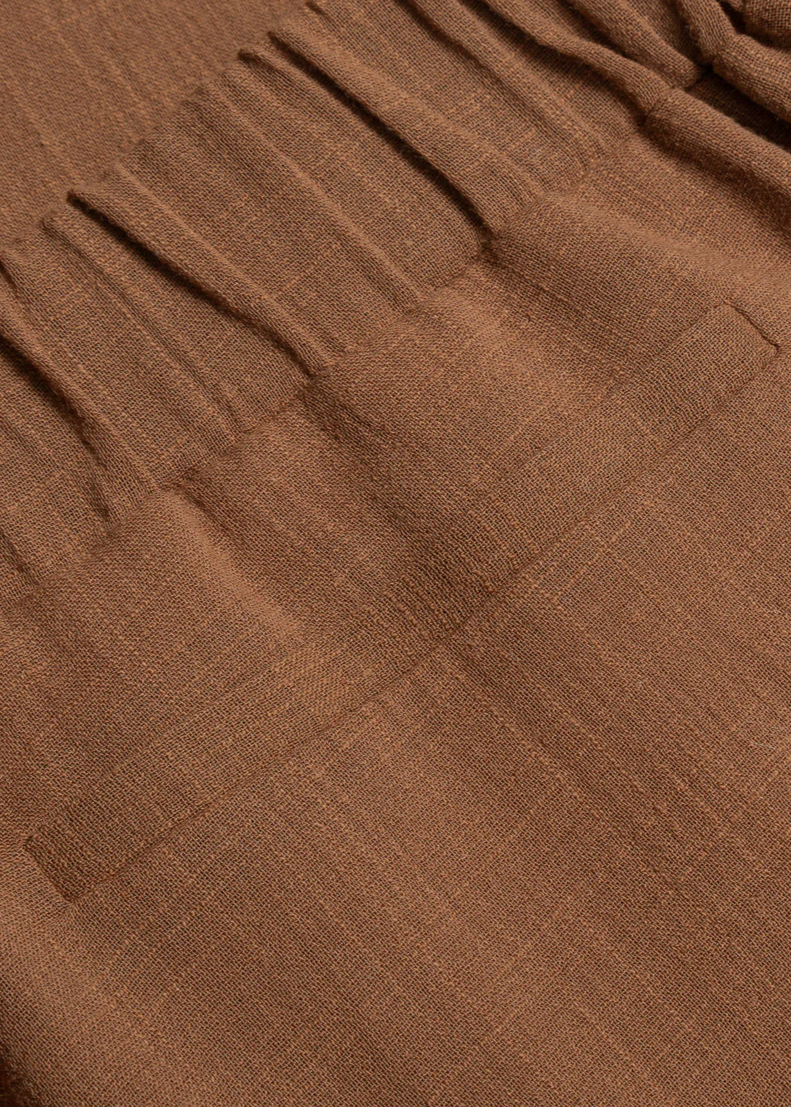 SPODNIE DAVIS ELASTIC BROWN - Image 4