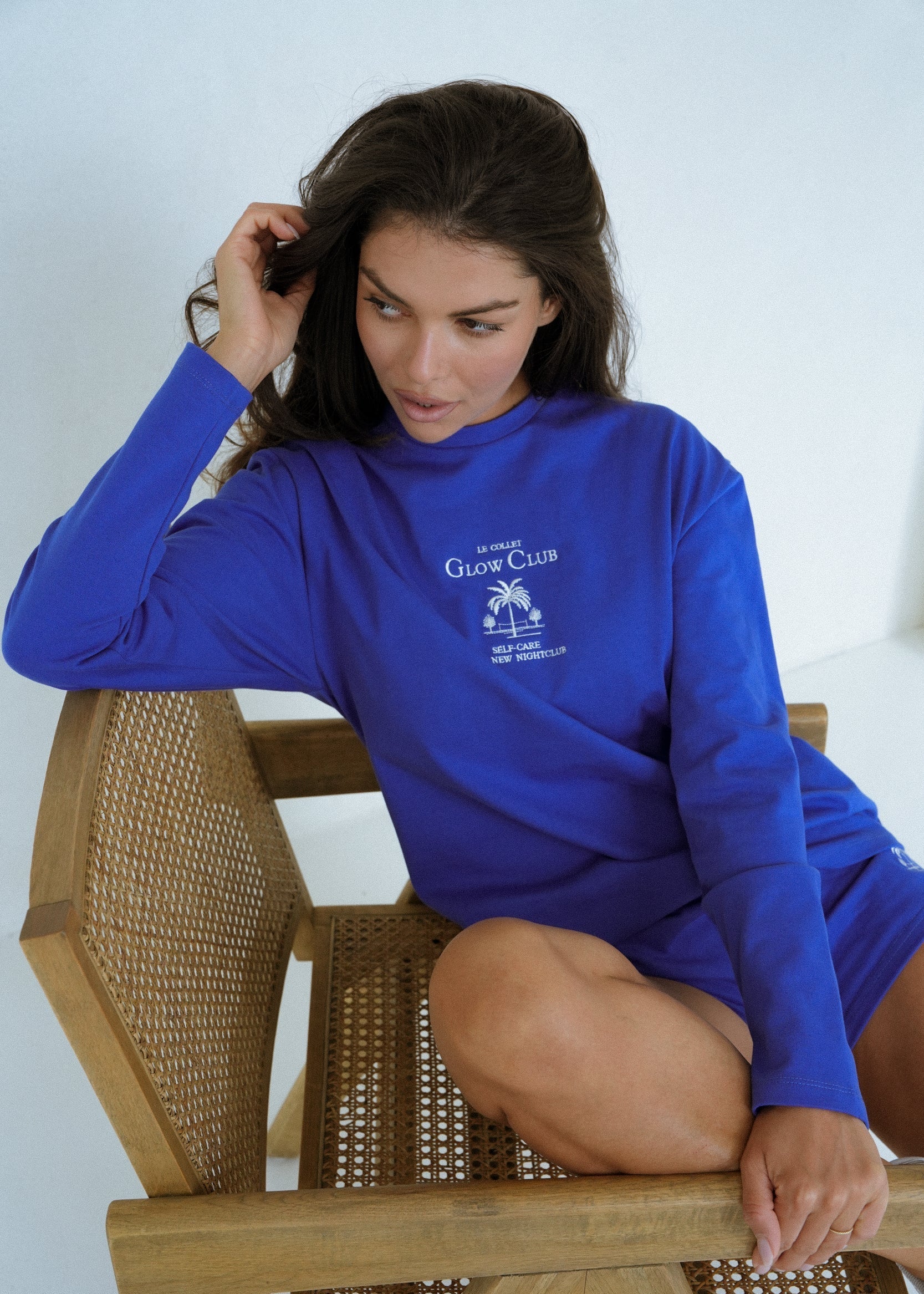 LONGSLEEVE ISABEL GLOW CLUB COBALT - Image 3