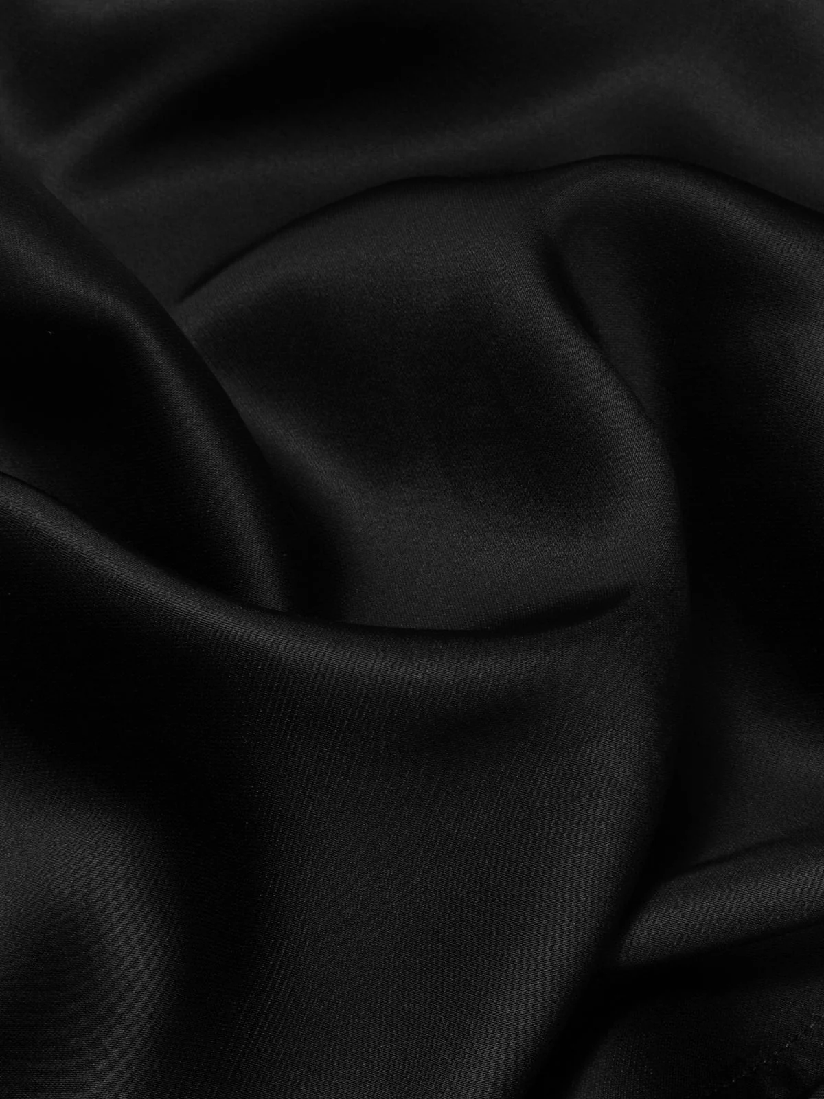 SUKIENKA JULITA ROMANTIC BLACK SATIN - Image 6