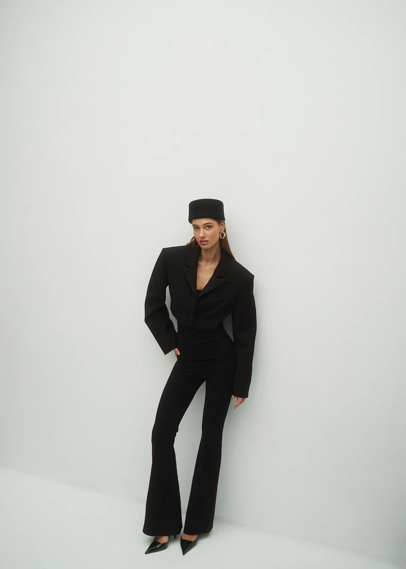 KOMBINEZON MARTINE FLARE BLACK - Image 7