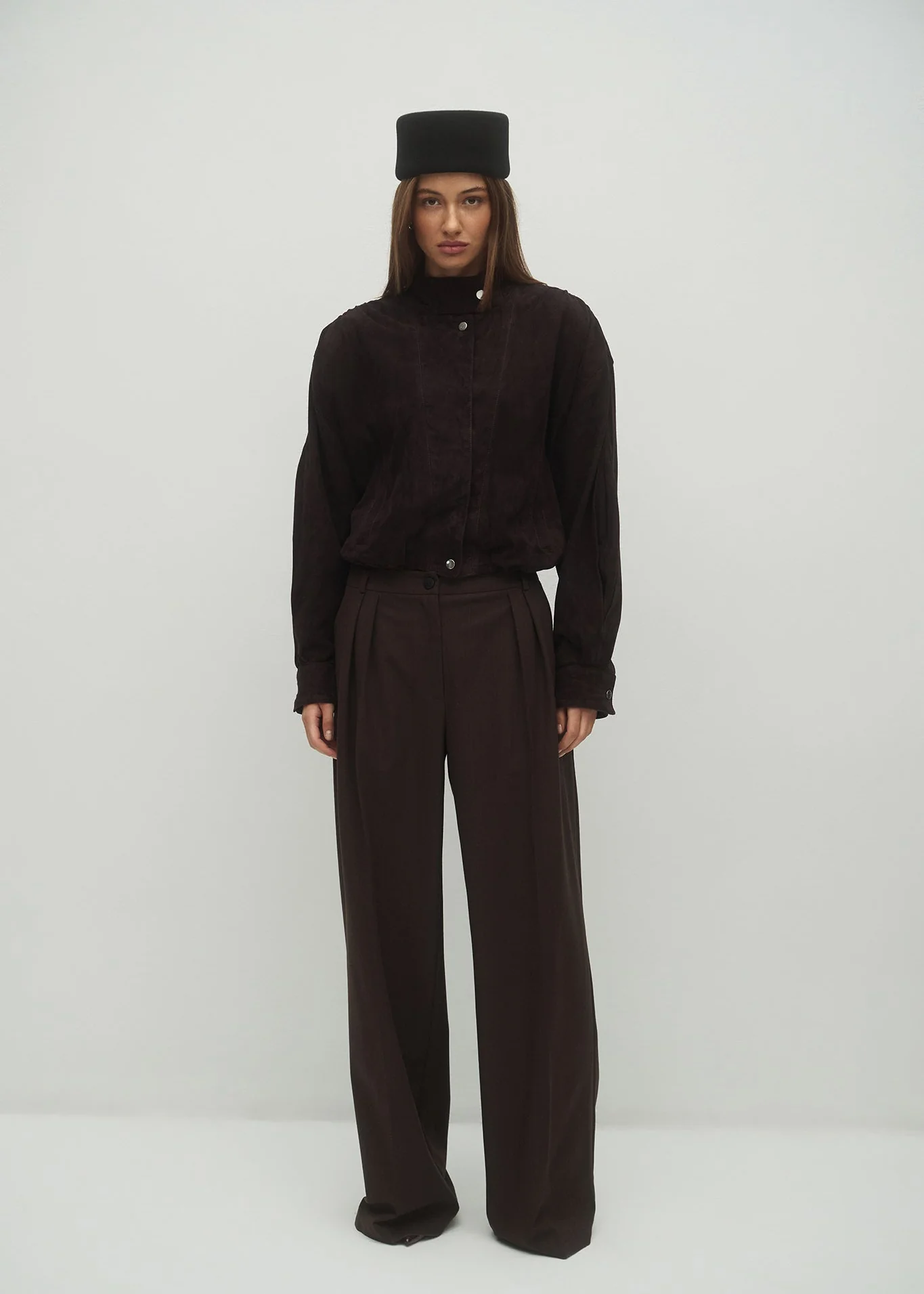 KURTKA ORLANDO BROWN SUEDE - Image 4