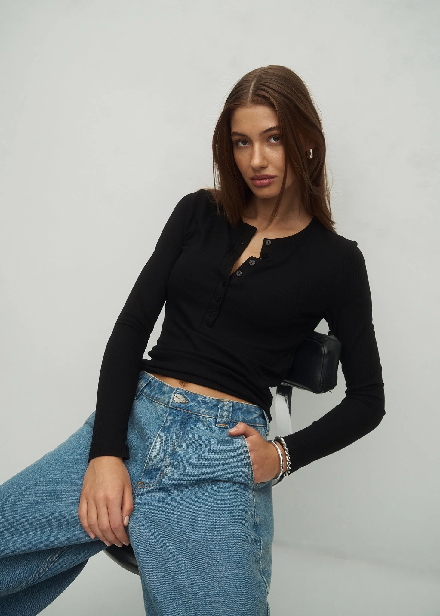LONGSLEEVE TERESA BLACK - Image 3