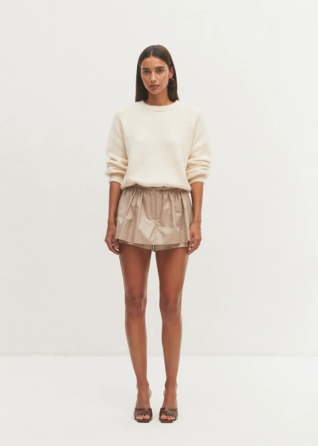 SPODENKI ALISSE BEIGE - Image 3