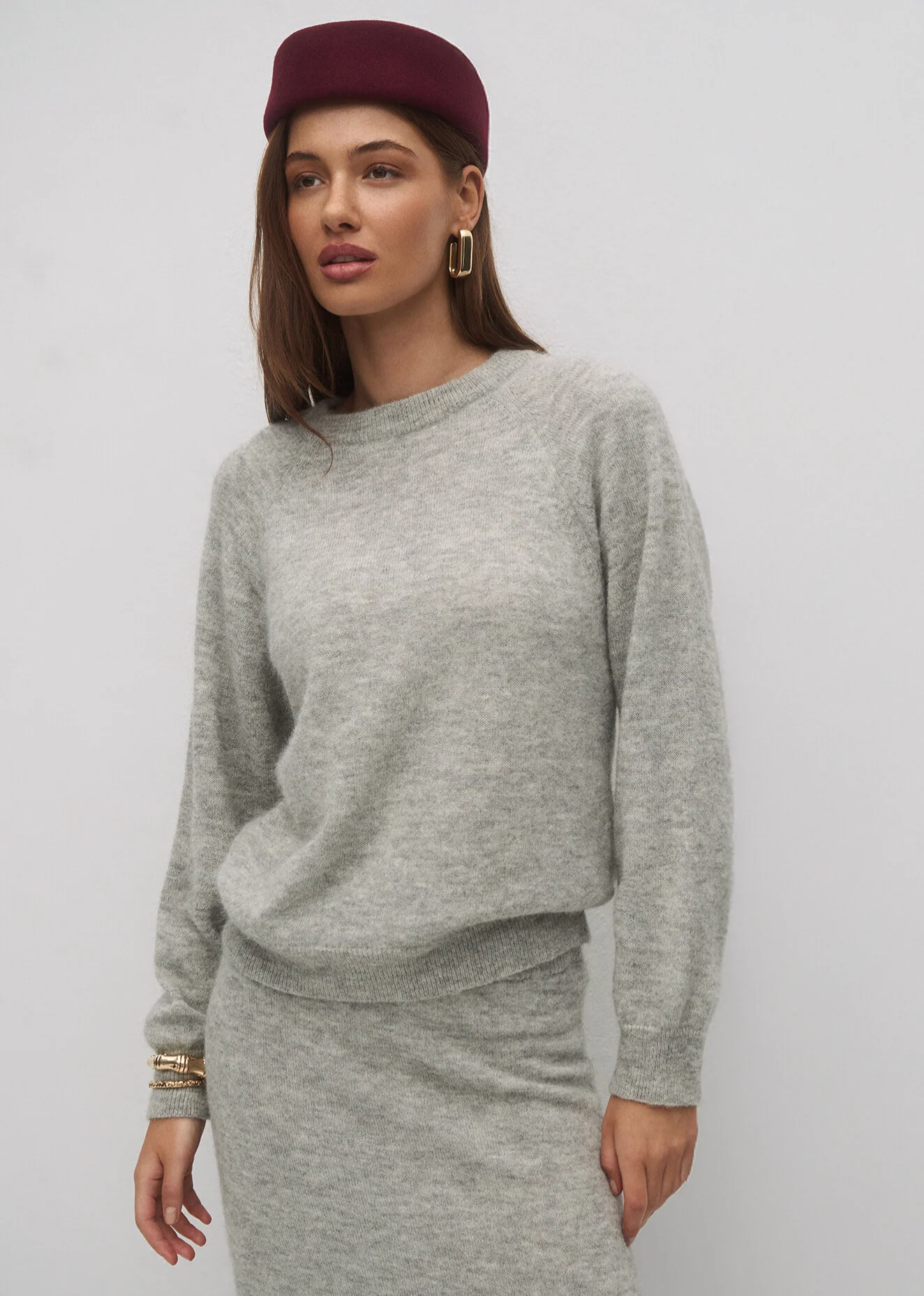 SWETER AVILA LIGHT GREY - Image 3