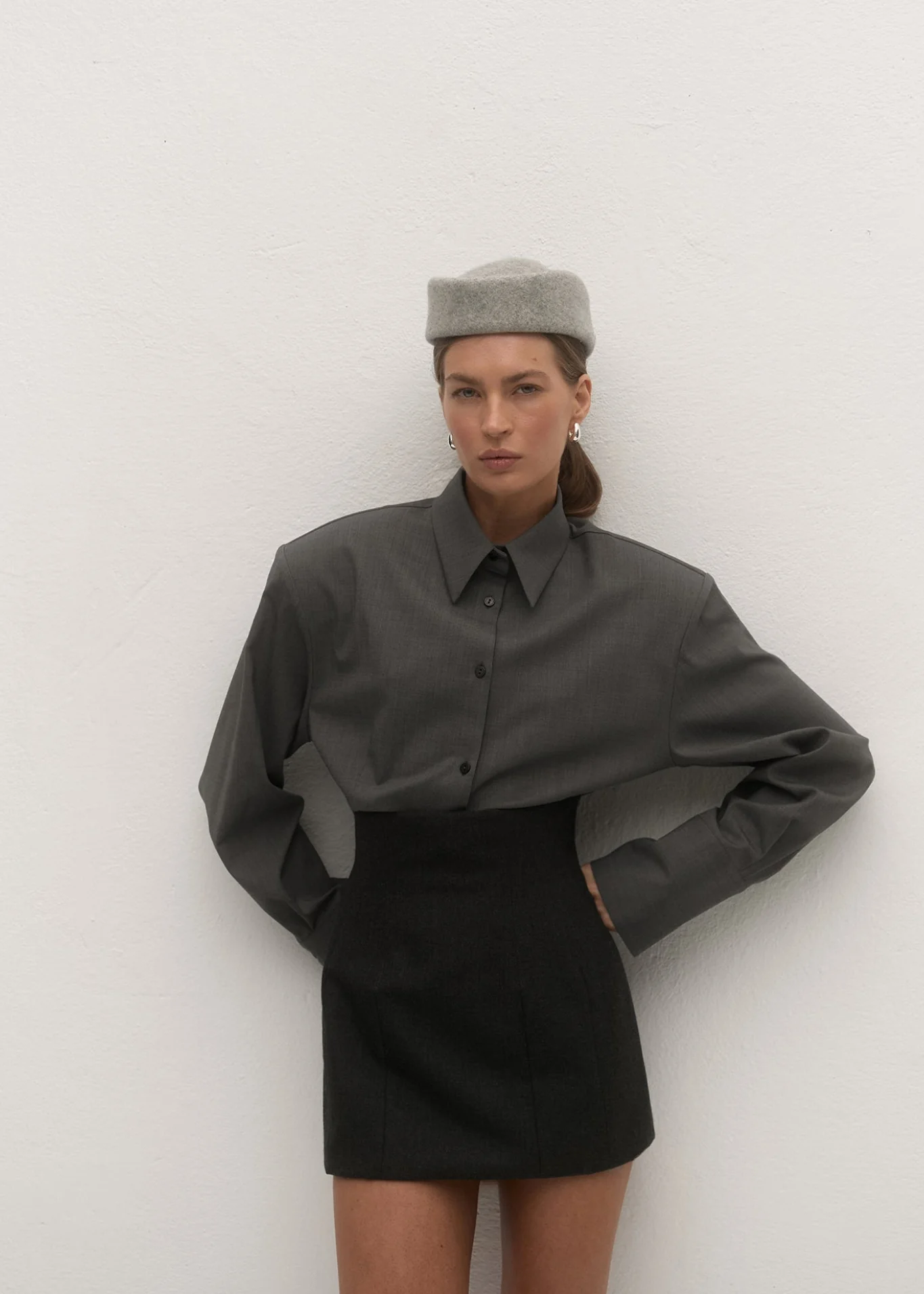 SPÓDNICA CHARLOTTE GREY - Image 3