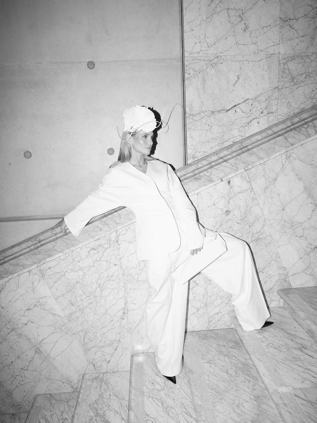 SPODNIE AMADEUS OFF WHITE - Image 6