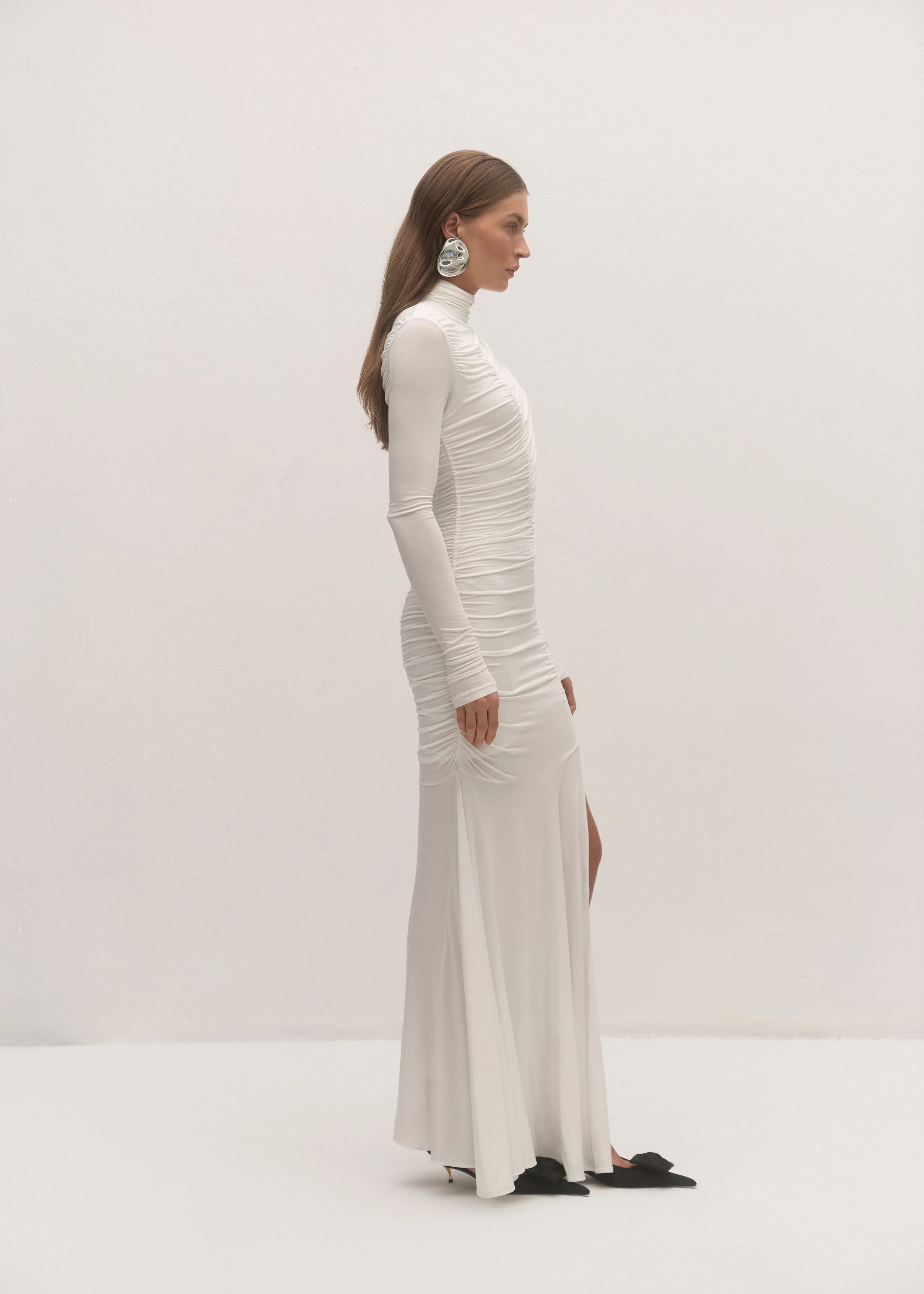 SUKIENKA JEANNE ECRU - Image 4
