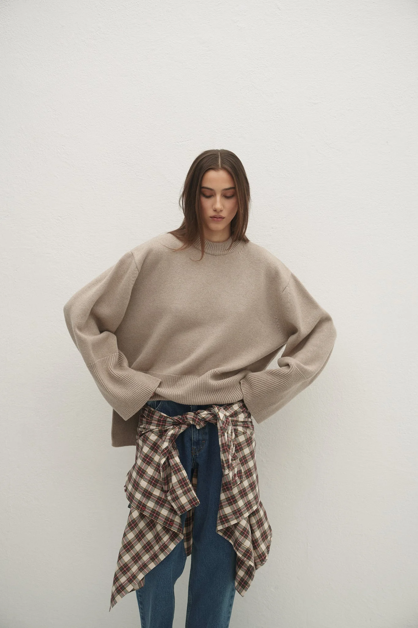 SWETER ELWEN TAUPE - Image 3