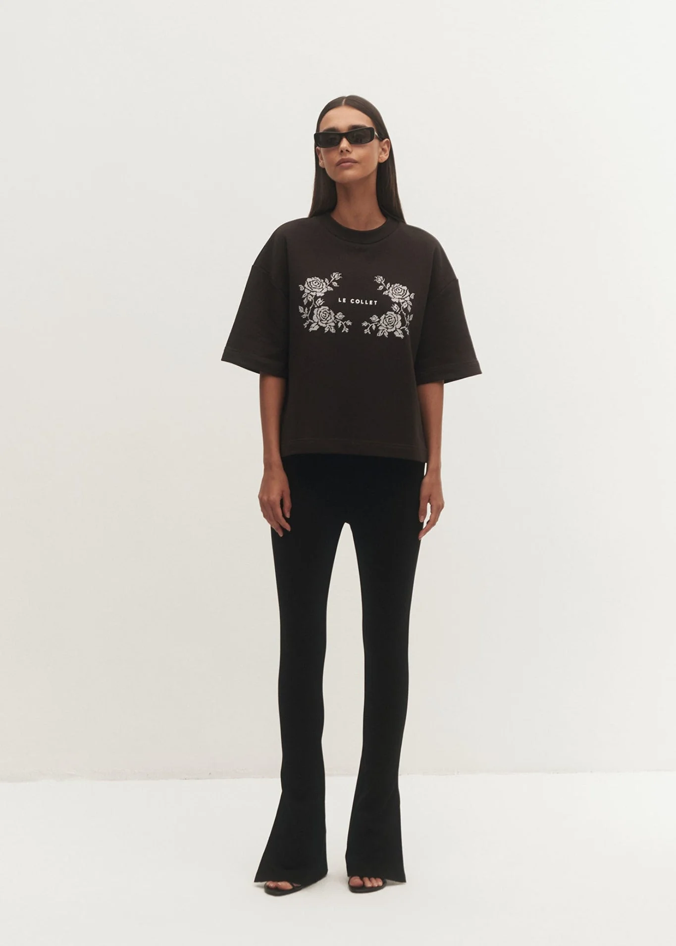 T-SHIRT FLORISSA BROWN - Image 3