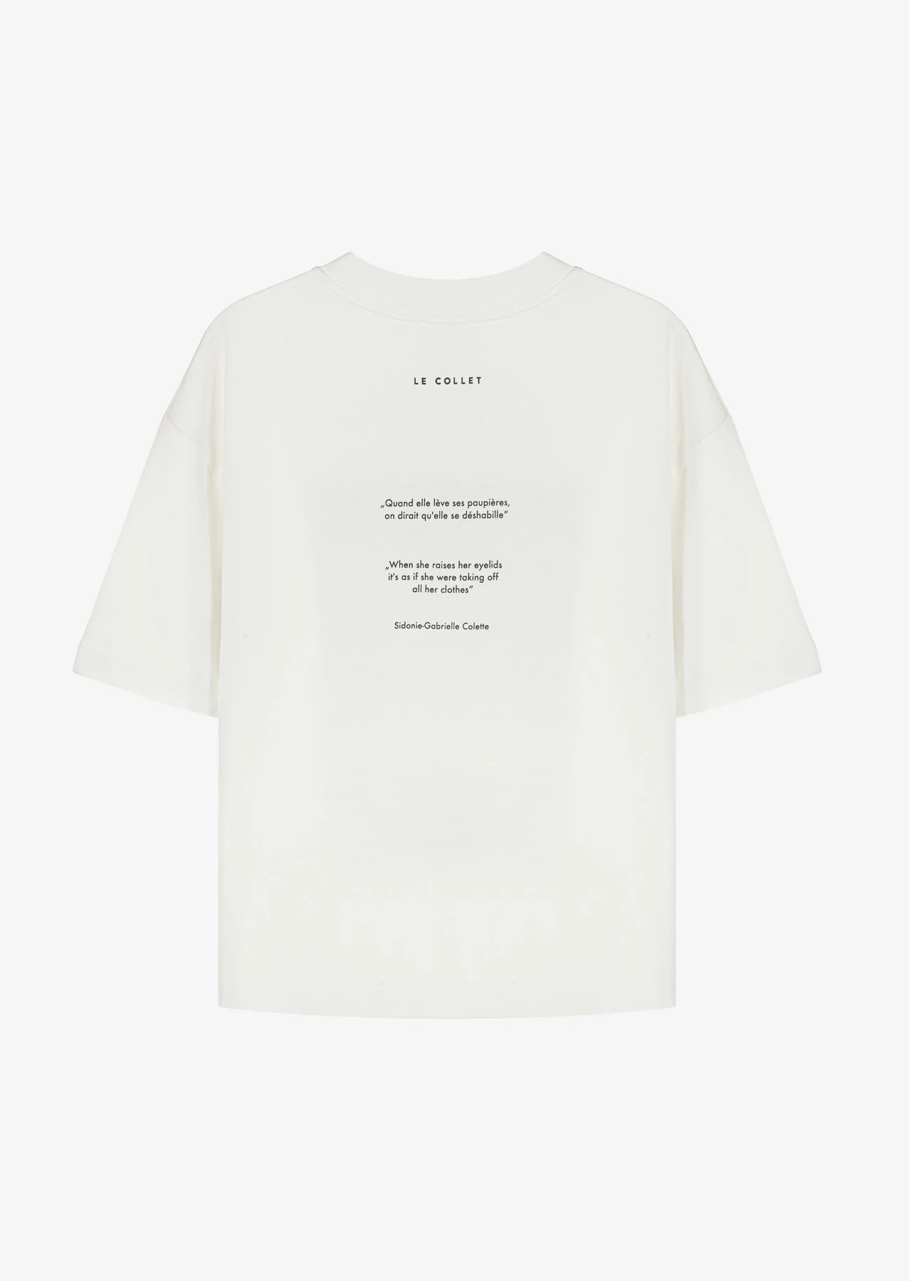 T-SHIRT GABRIELLE DARK ECRU - Image 5