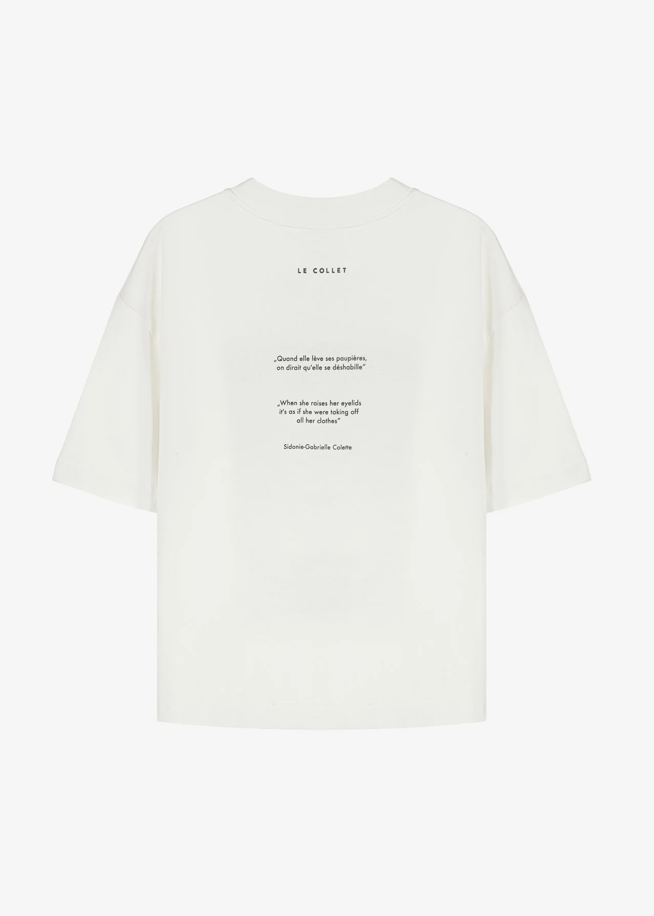 T-SHIRT GABRIELLE LIGHT ECRU - Image 5