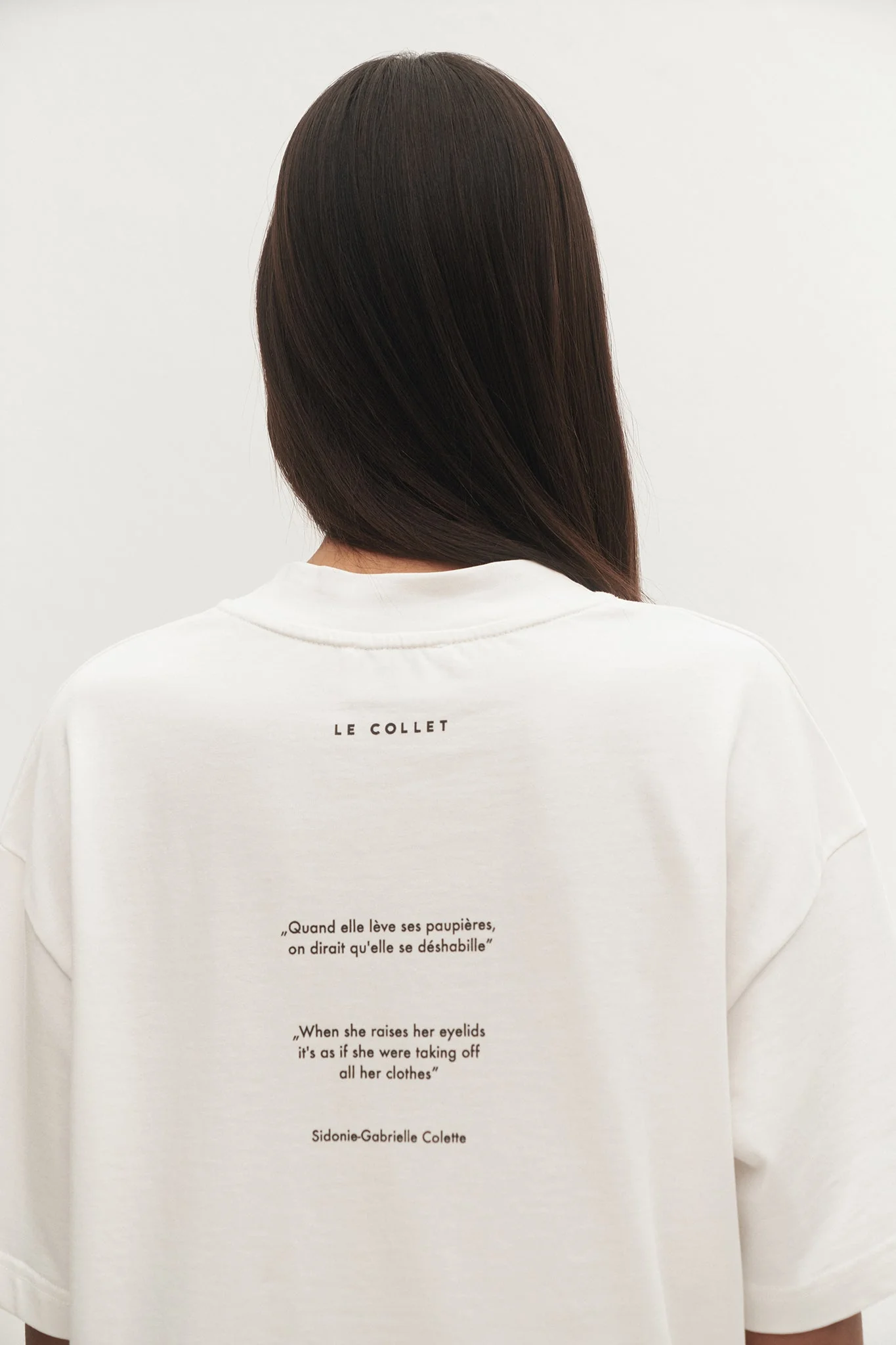 T-SHIRT GABRIELLE LIGHT ECRU - Image 8