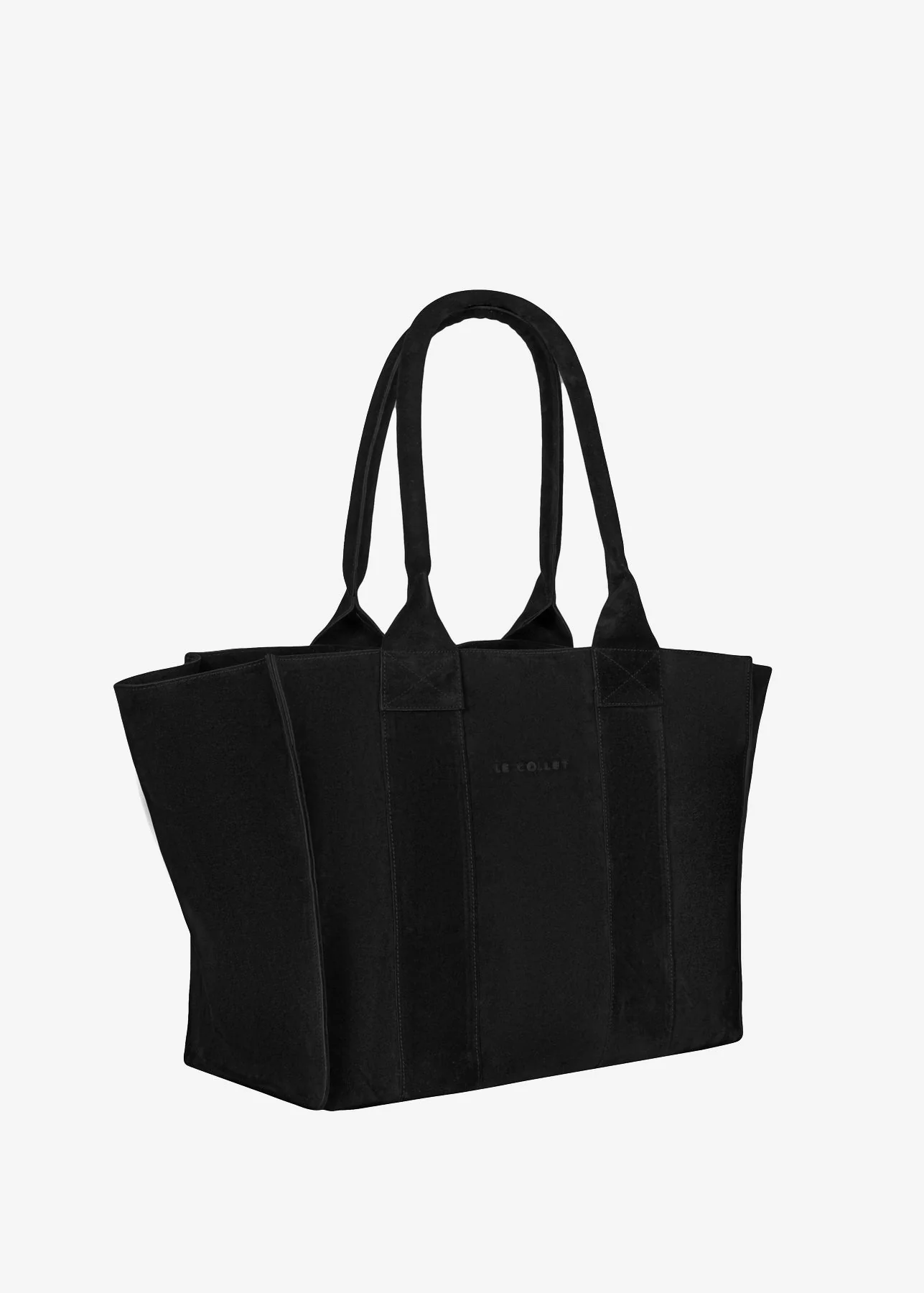 THE BIG BAG BLACK SUEDE - Image 4