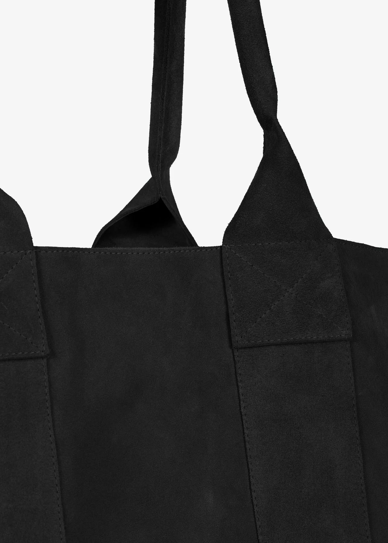 THE BIG BAG BLACK SUEDE - Image 6