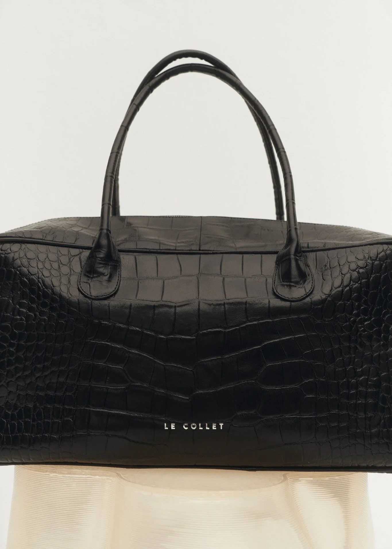 TORBA VERONA CROCO BLACK - Image 6