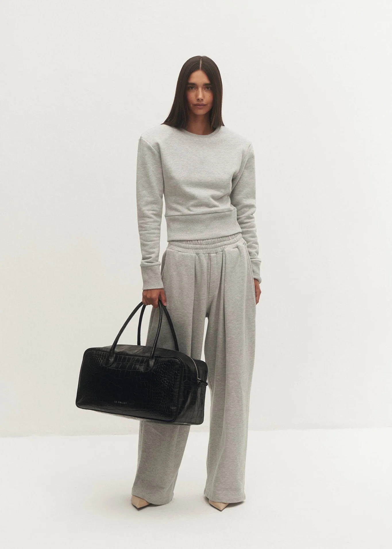 TORBA VERONA CROCO BLACK - Image 7