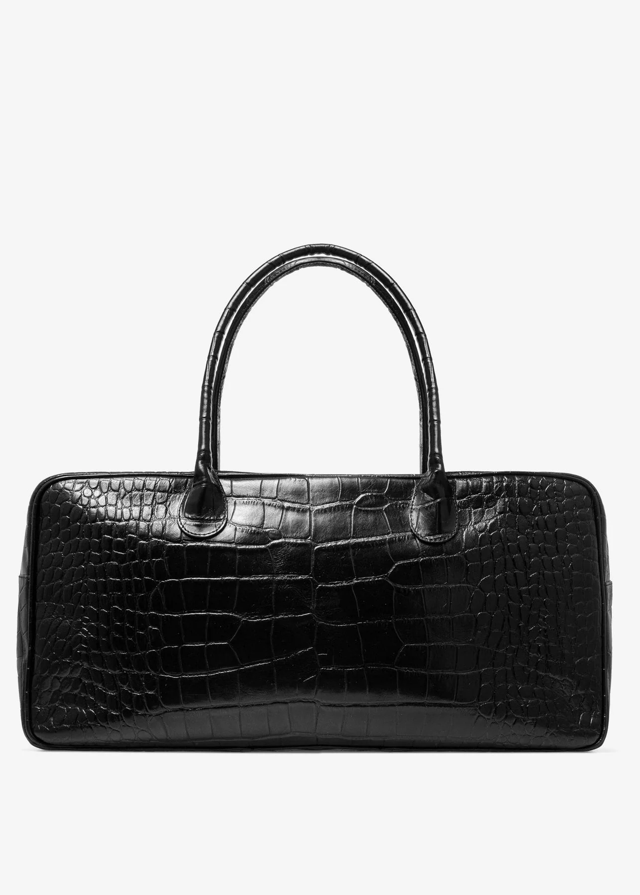 TORBA VERONA CROCO BLACK - Image 8