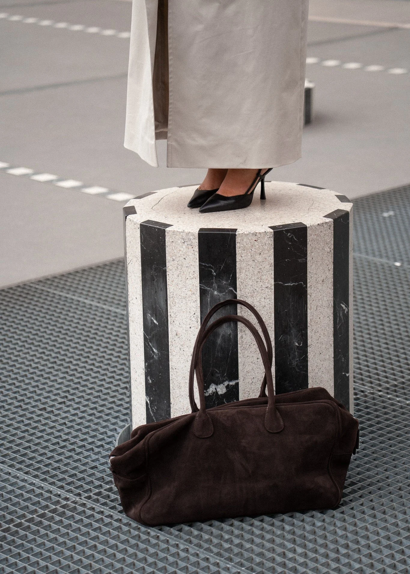 TORBA VERONA BROWN SUEDE - Image 3